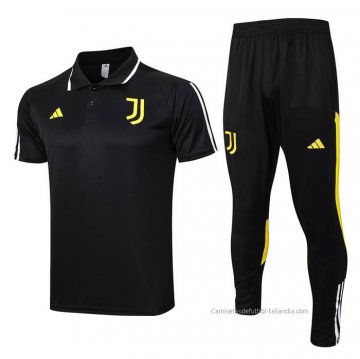 Conjunto Polo del Juventus 2023-2024 Negro Conjunto Polo del Juventus 2023-2024 Negro
