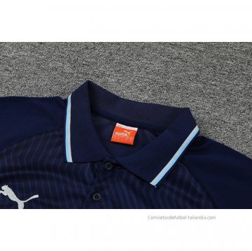 Conjunto Polo del Manchester City 2022-2023 Azul Marino