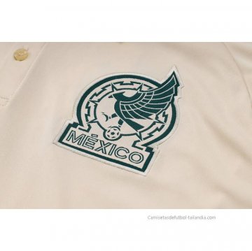 Conjunto Polo del Mexico 2023-2024 Albaricoque