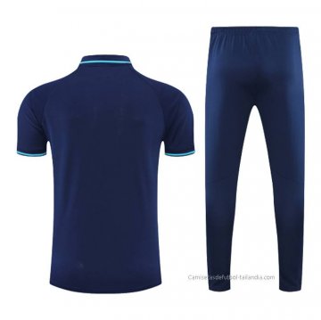 Conjunto Polo del Olympique Marsella 2022-2023 Azul Marino