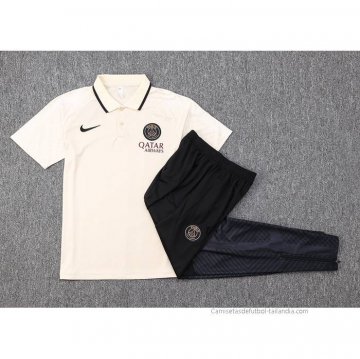 Conjunto Polo del Paris Saint-Germain 2023-2024 Albaricoque