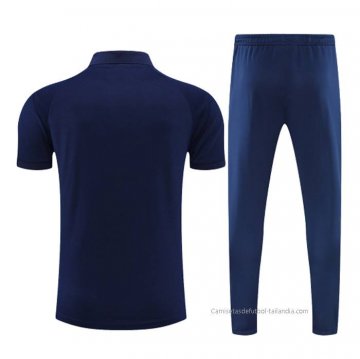 Conjunto Polo del Paris Saint-Germain Jordan 2022-2023 Azul Marino