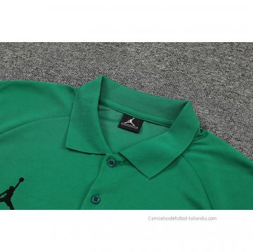 Conjunto Polo del Paris Saint-Germain Jordan 2022-2023 Verde