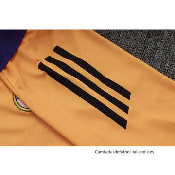 Conjunto Polo del Real Madrid 2024-2025 Amarillo