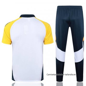 Conjunto Polo del Real Madrid 2024-2025 Blanco