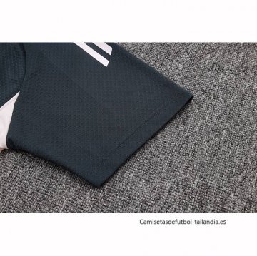 Conjunto Polo del Real Madrid 2025-2026 Gris Rosa