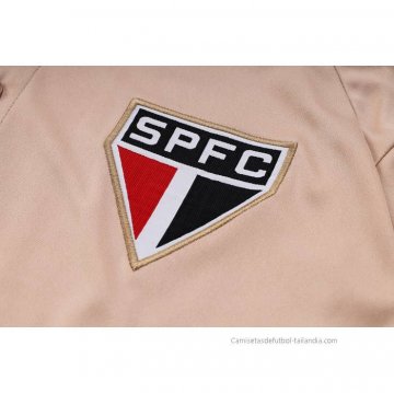Conjunto Polo del Sao Paulo 2023-2024 Amarillo