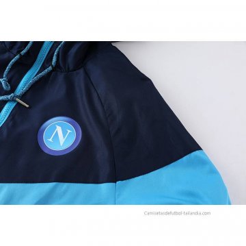 Rompevientos del Napoli 2022-2023 Azul