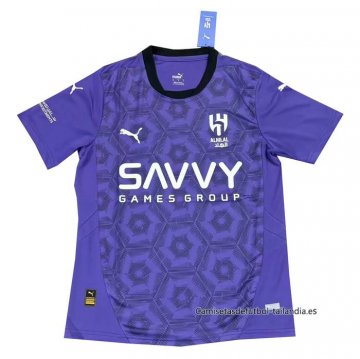 Tailandia 3ª Camiseta Al Hilal 2024-2025 Tailandia 3ª Camiseta Al Hilal 2024-2025