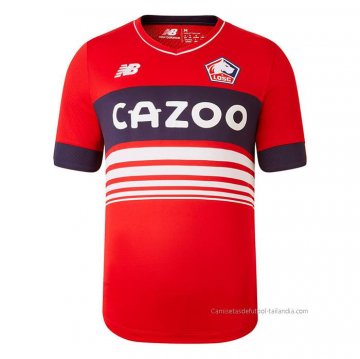 Tailandia 1ª Camiseta Lille 2022-2023 Tailandia 1ª Camiseta Lille 2022-2023