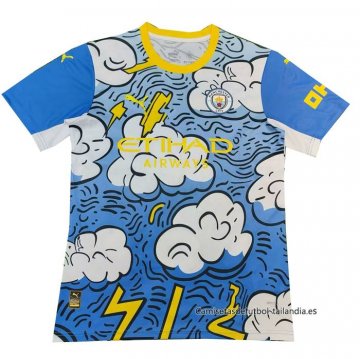 Tailandia Camiseta Manchester City Special 2024-2025 Azul Tailandia Camiseta Manchester City Special 2024-2025 Azul