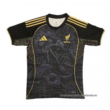 Tailandia Camiseta Mexico Dragon 2025 Negro Tailandia Camiseta Mexico Dragon 2025 Negro