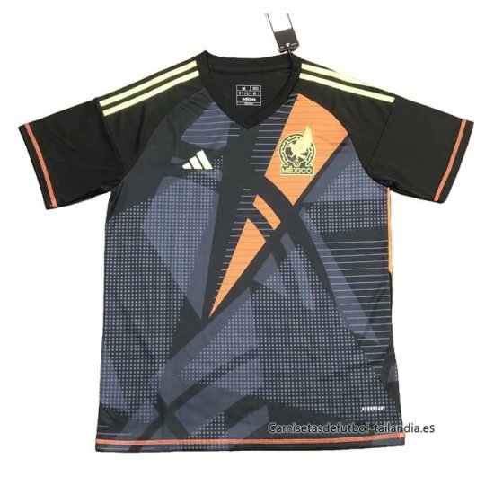 Tailandia Camiseta Mexico Portero 2024 Negro - Haga un click en la imagen para cerrar