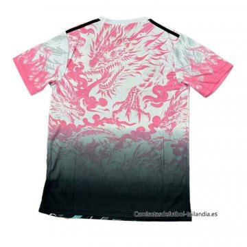 Tailandia Camiseta Real Madrid Dragon 2025-2026 Rosa Negro