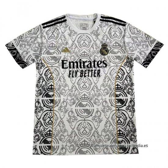 Tailandia Camiseta Real Madrid Special 2024-2025 Blanco - Haga un click en la imagen para cerrar