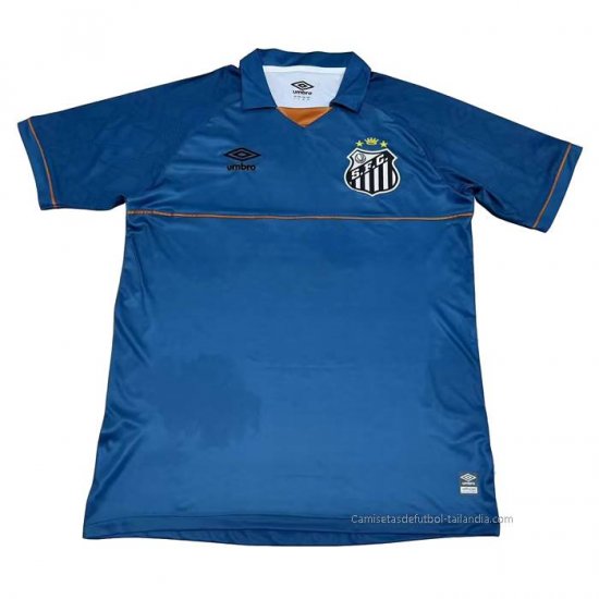 Tailandia Camiseta Santos Portero 2023 Azul - Haga un click en la imagen para cerrar