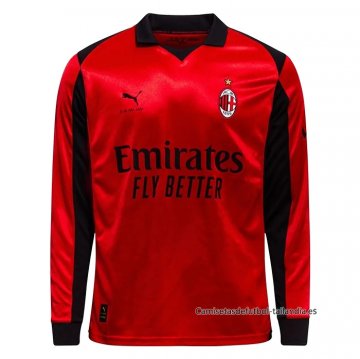 4ª Camiseta AC Milan Manga Larga 2025-2026