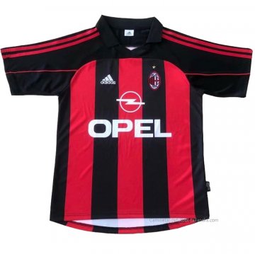 1ª Camiseta AC Milan Retro 2000-2002 1ª Camiseta AC Milan Retro 2000-2002