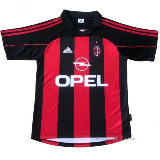 1ª Camiseta AC Milan Retro 2000-2002 - Haga un click en la imagen para cerrar