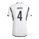 1ª Camiseta Alemania Jugador Ginter 2022