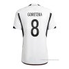 1ª Camiseta Alemania Jugador Goretzka 2022