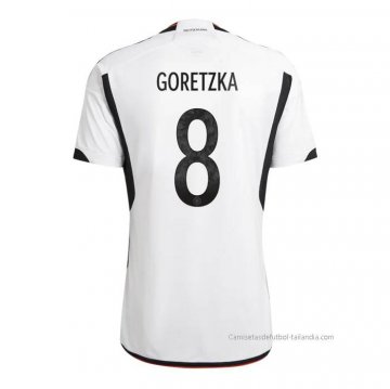 1ª Camiseta Alemania Jugador Goretzka 2022 1ª Camiseta Alemania Jugador Goretzka 2022