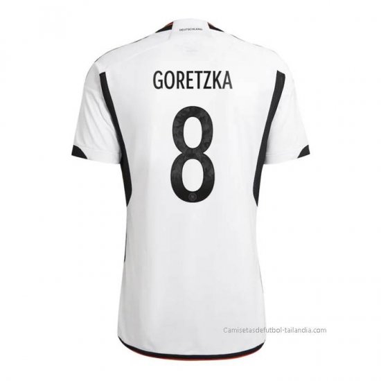 1ª Camiseta Alemania Jugador Goretzka 2022 - Haga un click en la imagen para cerrar