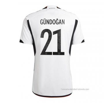 1ª Camiseta Alemania Jugador Gundogan 2022 1ª Camiseta Alemania Jugador Gundogan 2022