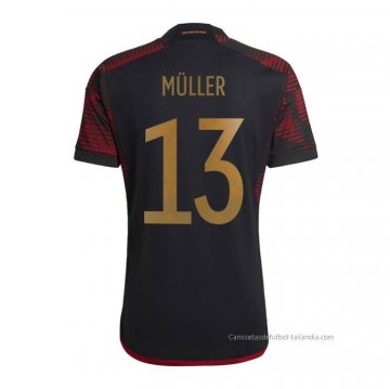 2ª Camiseta Alemania Jugador Muller 2022 2ª Camiseta Alemania Jugador Muller 2022