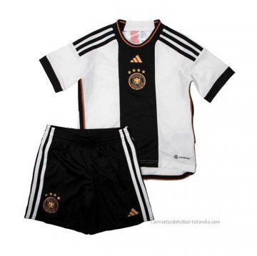 1ª Camiseta Alemania Nino 2022 1ª Camiseta Alemania Nino 2022