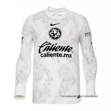 Camiseta America Portero Manga Larga 2024-2025 Blanco Camiseta America Portero Manga Larga 2024-2025 Blanco