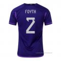 2ª Camiseta Argentina Jugador Foyth 2022