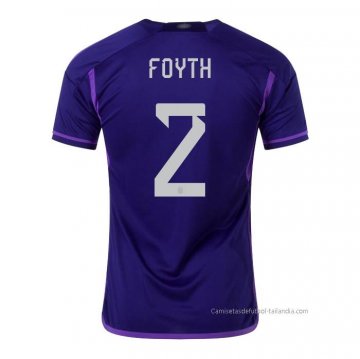 2ª Camiseta Argentina Jugador Foyth 2022 2ª Camiseta Argentina Jugador Foyth 2022