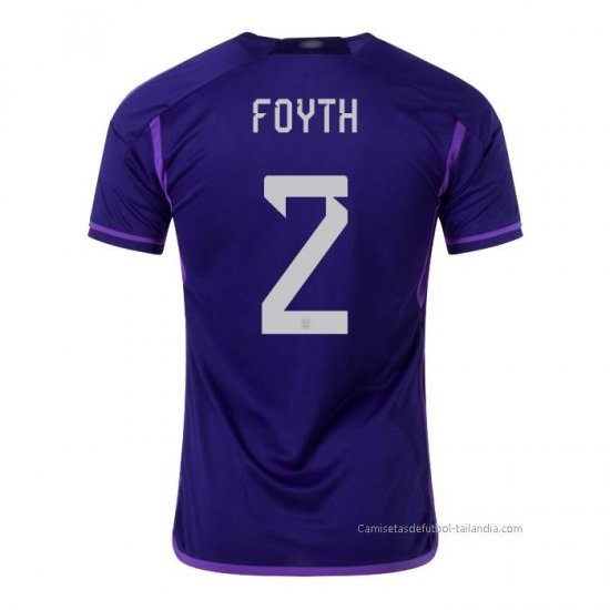 2ª Camiseta Argentina Jugador Foyth 2022 - Haga un click en la imagen para cerrar