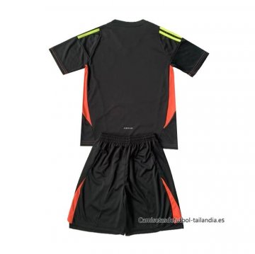 Camiseta Argentina Portero Nino 2024 Negro
