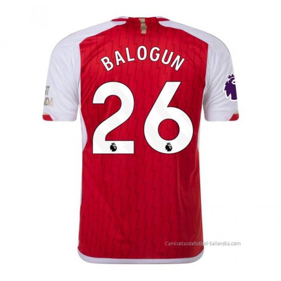 1ª Camiseta Arsenal Jugador Balogun 2023-2024 - Haga un click en la imagen para cerrar