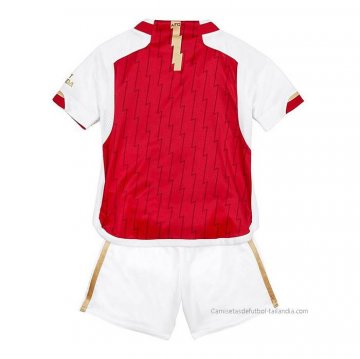 1ª Camiseta Arsenal Nino 2023-2024
