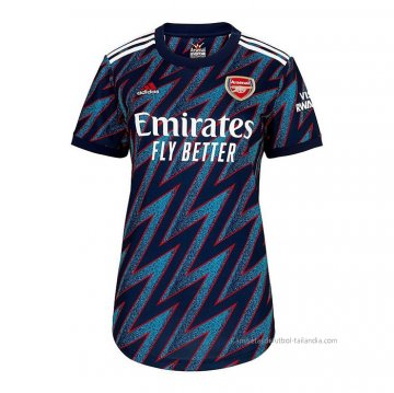 3ª Camiseta Arsenal Mujer 2021-2022 3ª Camiseta Arsenal Mujer 2021-2022