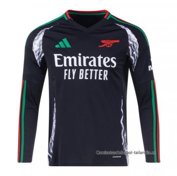 2ª Camiseta Arsenal Manga Larga 2024-2025 2ª Camiseta Arsenal Manga Larga 2024-2025