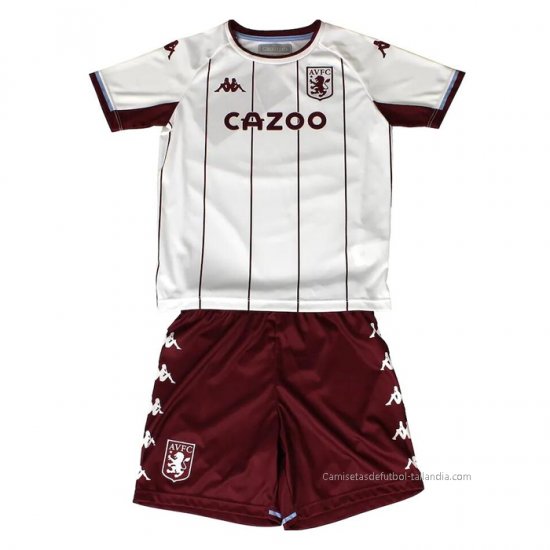 2ª Camiseta Aston Villa Nino 2021-2022 - Haga un click en la imagen para cerrar