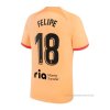 3ª Camiseta Atletico Madrid Jugador Felipe 2022-2023