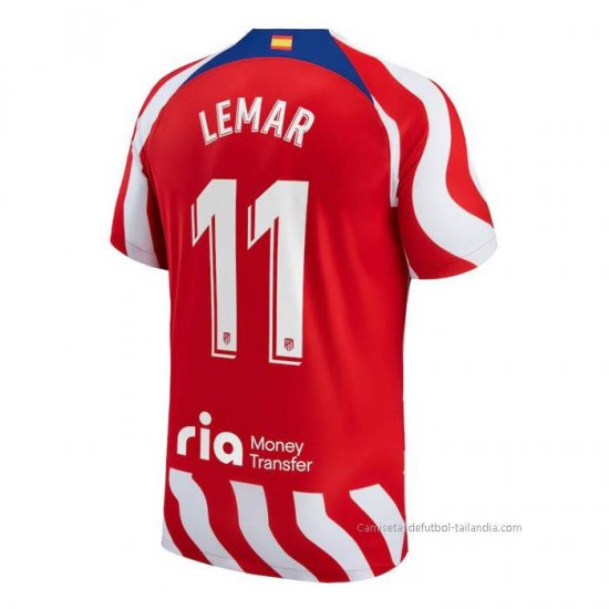 1ª Camiseta Atletico Madrid Jugador Lemar 2022-2023 - Haga un click en la imagen para cerrar