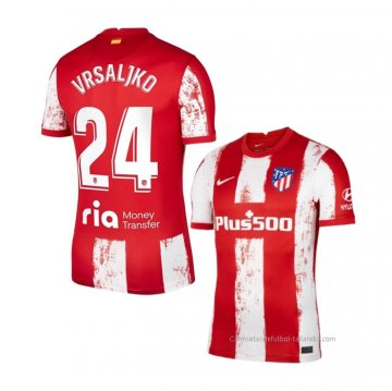 1ª Camiseta Atletico Madrid Jugador Vrsaljko 2021-2022 1ª Camiseta Atletico Madrid Jugador Vrsaljko 2021-2022