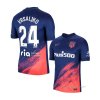 2ª Camiseta Atletico Madrid Jugador Vrsaljko 2021-2022 2ª Camiseta Atletico Madrid Jugador Vrsaljko 2021-2022