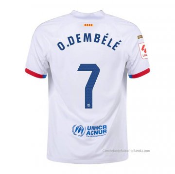 2ª Camiseta Barcelona Jugador O.Dembele 2023-2024