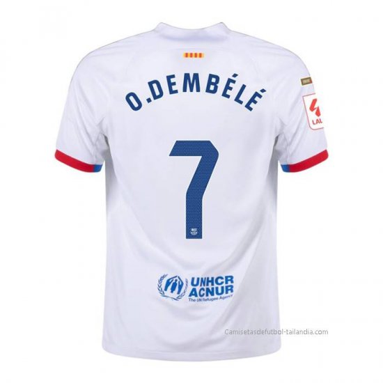 2ª Camiseta Barcelona Jugador O.Dembele 2023-2024 - Haga un click en la imagen para cerrar