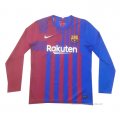 1ª Camiseta Barcelona Manga Larga 2021-2022