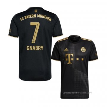 2ª Camiseta Bayern Munich Jugador Gnabry 2021-2022 2ª Camiseta Bayern Munich Jugador Gnabry 2021-2022