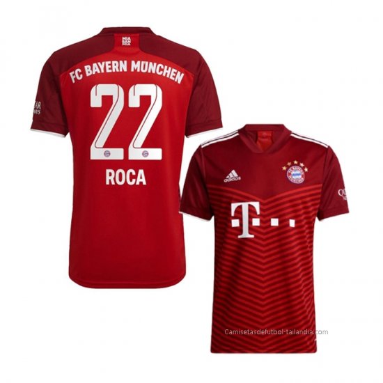 1ª Camiseta Bayern Munich Jugador Roca 2021-2022 - Haga un click en la imagen para cerrar