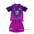 Camiseta Bayern Munich Portero Nino 2025-2026 Purpura